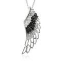 Joyería del collar de los colgantes de la plata esterlina del ala 925 del ángel